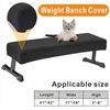VeyoStories Weight Bench Cover, Workout Bench Cover, Sit-up Bench Cover, Suitable for Adjustable Flat Weight Exercise Fitness Bench, Sit-up Board, Protecting your weight bench. (Cover only)
