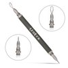 Professional Travel 2-in-1 Blackhead Remover and Comedone Extractor Tool with Pimple Lancet for Blemish and Acne Control, Surgical Steel, Safe on Nose, Face, Chin and Body