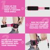 HOXWC Ankle Resistance Bands with Cuffs, Ankle Bands for Working Out, Ankle Resistance Band for Leg, Booty Workout Equipment for Kickbacks Hip Fitness Training, Exercise Bands for Butt Lift Women