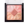Jeuacika Highlighter Setting Powder Makeup Eyeshadow Powder Face Powder Makeup Highlights Face Setting Powder Make Up Loose Powder Lightweight Long-Lasting (Square Box Light Color)