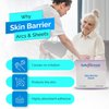 Safe n' Simple Skin Barrier Sheets - 4" x 4" Individually Wrapped Packets - Protective Stoma Skin Barrier Sheet - Hydrocolloid Medical Ostomy Barrier Sheet - Skin Adhesive Sheets for Ostomy Protection
