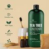 Botanic Hearth Tea Tree Conditioner | For All Hair Types | Fights Dandruff & Dry Scalp | With Vitamin C, Peppermint Oil, Rosemary Oil & Lavender Oil | Sulphate & Paraben Free | 16 fl oz