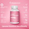 Starehonorr Liposomal Glutathione Softgels 1500MG, Reduced Glutathione Supplement with Vitamin C, Better Absorption, Non-GMO Powerful Antioxidant for Healthy Aging, Detox, Immune Health, 120 Softgels