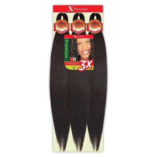 Outre Braids X-Pression Kanekaion 3X Pre Stretched Braid 42" (3-Pack, 425)