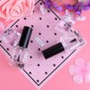 GTHER 6PCS 15ML Empty Nail Polish Glass Bottles with Brush Cap & Funnel & Mixing Balls for Nail Art