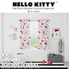 Franco Hello Kitty Kids Room Window Curtains Drapes Set, 82 in x 63 in, (Official Licensed Product)
