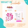 Artquee Hot Pink Fake Toenails Glossy Press on Toe Nails Short Square Shaped Toenail Cute Artificial Toes Nail Art False Tips for Women in 14 Sizes - 28Pcs Kit