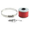 AUTOKAY Air Filter Tune Up Kit Fits for Honda Recon 250 TRX250EX TRX250X Sportrax 17254-HM8-000