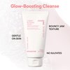 innisfree Cherry Blossom Glow Jam Cleanser, Sulfate Free, Korean Face Wash, Cleansing Foam for Glowing Glass Skin (Packaging May Vary)