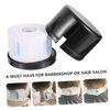MERRYHAPY 1 Set Barber Neck Strip Dispenser Box with Neck Strips Convenient Neck Paper Holder for Salons and Barbershops Easy to Use Neck Strip Storage Solution