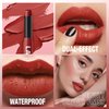 Kyannkara Matte Lipstick Velvety Mud Texture,Waterproof Long-Lasting,Non-Stick Cup,High Pigmented,Feels Comfortable On Lips 08#