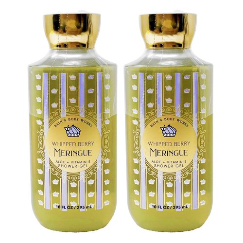 Bath &amp; Body Works Whipped Berry Meringue - 2 Pack Of Shower Gel