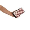 MUKAYIMO Mini Chess Board, 7.08" x 7.08" Folding Chess Set with Magnetic Pieces, Travel Chess Set, Board Game for Kids and Family. (Small Size)