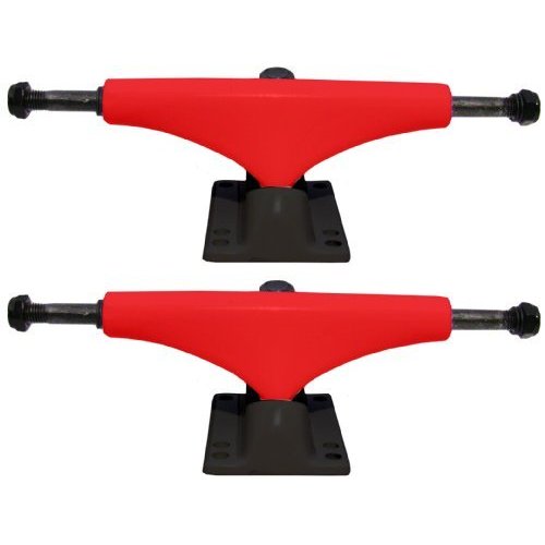 Havoc KROWN 5.0 Skateboard Trucks Red Pair