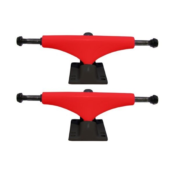 Havoc KROWN 5.0 Skateboard Trucks Red Pair