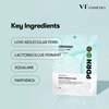 VT COSMETICS PDRN Hydrogel Mask(33gx4ea), Intensive Nourishing, Rejuvenating Face Mask, Skin Repair & Elasticity Boost, Overnight Melting Mask, Improves Elasticity & Radiant, Korean Facial Mask