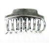 Generic Rose gold silver or dark silver tone metal hair claw clip SET A (Primary color: Gold), 1 Count (Pack of 1)