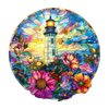 Wooden Puzzles for Adults, Lighthouse Wooden Puzzles, 300 Pieces Puzzles for Adults, Birthday Gifts for Women Men, Wood Adult Puzzles (L-13.4 * 13.1in)