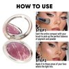 SINART Baked PRO Blush. Brighten Lighting Highly Glow Marbleized Blush. Lightweight Shimmery Satin Face Makeup. Cruelty-Free Powder Blush. Shape, Contour & Highlight Face (B3, D60)