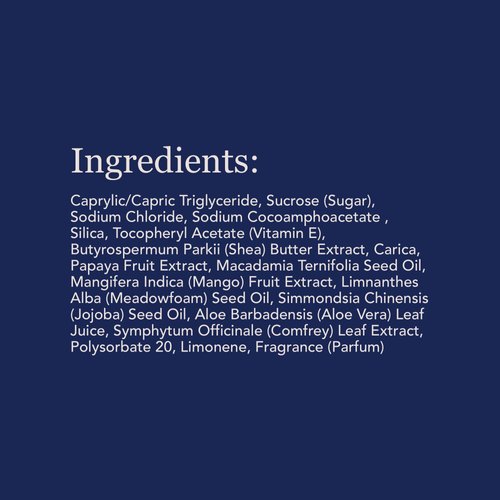 Spenser & Jensen Mango Papaya Exfoliating Sugar Scrub - Hydrating & Renewing Body Scrub for Soft, Smooth & Silky Skin - Gentle Body Care - 18 oz (Pack of 1)