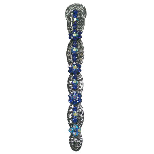JCGY Alligator Hair Clip Designed with U Underclip for Thinner Hair Duckbill Beakclip Serrated Edges Firm Grip NM86110-3blueU