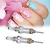 2pcs Nail Art Drill Handpiece Nail Drill Handle,Nail Polisher Handle Bushing,Nail Drill Spindle Complete Set Nail Polisher Handle Professional Electronic Machine Bearing