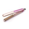 Lee Stafford Professional Hair Straightener/Flat Iron - Coco LoCo Ceramic Straightening Irons - Variable Temperature Control - Floating Plates - Pink Styler