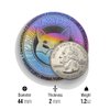 Cryptochips Shiba Inu (SHIB) Galaxy Coin Custom Physical Crypto Coins You Can HODL | Anodization Technology and Electrolytic Coloring