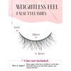Natural Lashes Natural Eyelashes Short Eyelashes Natural Look False Eyelashes Wispy Eye Lashes Small Lashes Fake Lashes K33