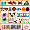 ChildFun 320 PCS Halloween Party Favors for Kids, Halloween Toys Bulk, Fidget Toys Bulk, Halloween Goodie Bag Stuffers, Halloween Classroom Favors, Halloween Treats Non Candy