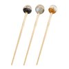 HomeSoGood 3Pcs Round Ball Metal Hair Stick,Elegant Planet Design Hairpin, Lollipop Shape Hair Sticks, Chopsticks Hair Jewelry for Women Girls