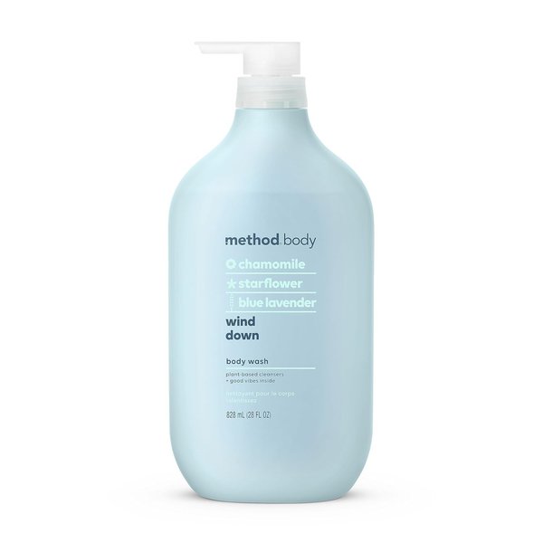 Method Body Wash, Wind Down, Paraben and Phthalate Free, 28 FL Oz (Pack of 1)