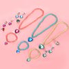 Coloch 7 Sets Dress up Jewelry, Jewelry Princess Pretend Toy with Bracelet, Necklace, Ring and Earrings, Cosplay Jewelry Set for Party