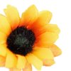 BinaryABC Sunflower Hair Pins Hair Clips for Bridal Wedding Party, Bridesmaids, Proms (10Pcs) (Yellow)