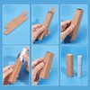 BENECREAT 50 Pack Kraft Paper Lipstick Case, Peru Rectangle Essential Oil Packaging Box for Lipstick Bottle Packaging Gift Makeup Tube Storage, 3.39x0.8x0.8inch