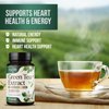 PureTea Green Tea Extract Pills 1000mg with EGCG - 98% Standardized Polyphenols - 3X Absorption Green Tea Capsules for Natural Energy - Heart Support with Antioxidants, Gentle Caffeine - 60 Capsules