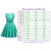 Dressy Daisy Toddler Girls Disgust Halloween Costume Birthday Party Dress Up Outfit Set with Scarf and Belt Size 3T to 4T, Green