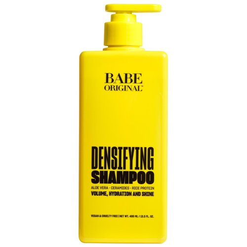 BABE ORIGINAL Locks Densifying Shampoo for Women and Men, Volumizing Shampoo Promotes Thickness and Prevents Hair Loss, for Fuller, Thicker Hair, Cruelty Free, 13.5 fl oz.