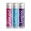 Delight Naturals Picking Berries Lip Balm Gift Set - Wild Berry, Blue Raspberry BlackBerry