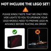 BRICKSHINING LED Lighting Compatible with Lego Jaws 21350, Light Kit Compatible with Lego 21350, Giving Light to Model, NOT Included The Model Set(Version with RC)