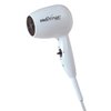 Jerdon Compact Hair Dryer - White Travel Hair Dryer with 72" Power Cord - JHD8W