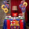Soccer Theme Birthday Party Decorations, Barcelona Balloons for Party Favors, Messi Birthday Party Supplies