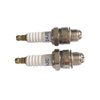 2PCS High performance 3 Prong Spark Plug M4×1.25, Z4JC for 2 stroke engine kits 66cc/80cc gas motorized bicycle