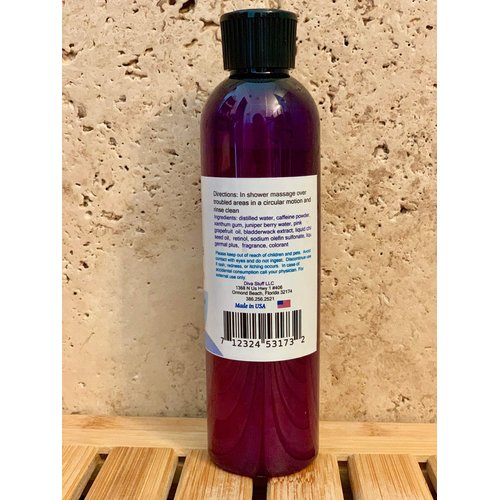 Anti Cellulite Body Wash, Orange Cream Scent, With Retinol and Caffeine, By Diva Stuff