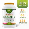 MFL 100% Isolate Protein l 30g of Protein l 12g Amino Acids l Keto Friendly l Low Carbs l 2 lbs. (Strawberry Cake)