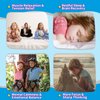 Kids Magnesium Glycinate Liquid Drops with Omega-3, Ashwagandha, Vitamin B6, D3, K2, Calcium & Chamomile - Magnesium Drops for Kids Sleep, Calm, Focus, Brain & Mood - Grape Flavor