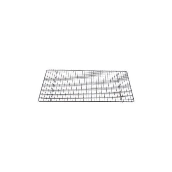 Professional Cross Wire Cooling Rack Half Sheet Pan Grate - 16-1/2" x 12" Drip Screen
