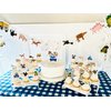 Farm Animal Birthday Party Decorations with Blue Truck (42 Pieces) Birthday Party Banner Cake Topper Cupcake Toppers and Hanging Swirls