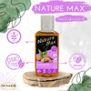 bonballoon Nature Max Sweet Almond Oil Natural Pure Undiluted For Hair & Skin Care Cold Pressed Premium Undiluted No Additives No Gmo Kosher Halal (1 Pack = 3.38 oz / 100 ml) زيت اللوز الحلو