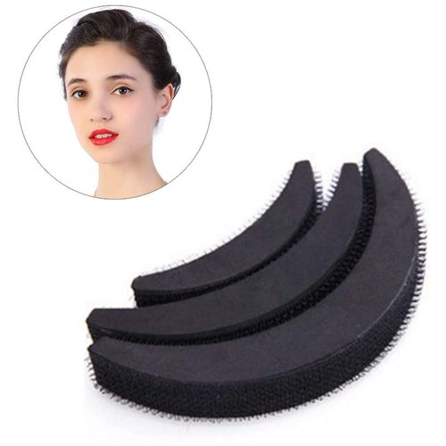 3PCS Women Hair Volume Base, DIY Bump Styling Clip Stick Bun Maker Insert Tool
